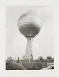 Bernd und Hilla Becher, Wasserturm Greencastle, Pennsylvania, USA, 1976, Offset auf glattem Papier