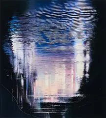 Shadow #079 (Aus: River Series) by Naoya Hatakeyama, 2002, C-Print. Auf Aluminium kaschiert, sold Apr 2021
