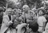 René Burri, Picasso aux Cocteau à la feria de Vallauris