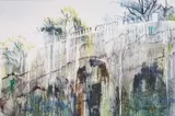 Matthias Meyer, Ohne Titel (Wasserfall), 2006, Öl auf Leinwand