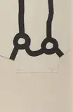 Eduardo Chillida, Homage à Joan Prats, 1975, Serigrafie auf Bütten
