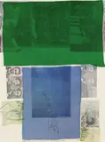 Robert Rauschenberg, Suite of Nine Prints, 1979, Jeweils: Offsetlithografie bzw. Siebdruck auf Velin, davon eine collagiert