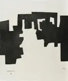 Eduardo Chillida, Agindu I, 1969, Radierung auf Japan