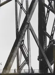Horst Schäfer, Williamsburg Bridge New York, 1962, Barytabzug