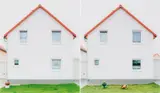 Hans-Christian Schink, Rötha (Diptychon), 2000, 2 C-Prints