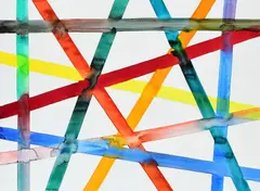 Klaus Schmitt, Ohne Titel, 2000, Aquarell auf Fontenay (Wasserzeichen)