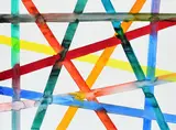 Klaus Schmitt, Ohne Titel, 2000, Aquarell auf Fontenay (Wasserzeichen)