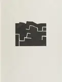 Eduardo Chillida, Zeihartu IV, 1973, Aquatinta auf BFK Rives