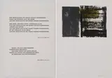 Helmut Federle, Aus: Ode an das Flüstern und das Schweigen, a) Blatt I