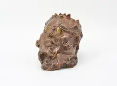 Schubert by Alfred Hrdlicka, 1982, Bronze, gold-braun patiniert, sold Sep 2021