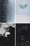 Heinz Mack, Aus: Hundertbuch II. Mack...daß Silber meine Farbe ist, 1977/1983, Konvolut von 7 Druckgrafiken