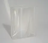 Jürgen LIT Fischer, Gewölbtes Licht - Curved Light, 1993, Plexiglaskastenrahmen mit rundem, konkavem Spiegel