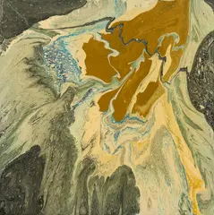 Thomas Schönauer, "CT-Universe", 2011, Acrylharz auf Aluminium