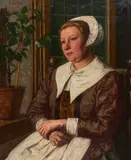Eduard von Gebhardt, Frauenbildnis