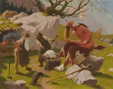August Wilhelm Dieffenbacher, Auktion 479, Los 110, Öl auf Karton