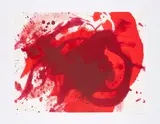 Kazuo Shiraga, Passionate Winner, 1988, Farbserigrafie auf festem Velin
