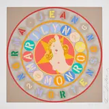 Robert Indiana, Marilyn Monroe (Aus: American dream), 1997, Farbserigrafie auf Velin