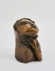 Asiatin by Paul Wunderlich, 1998, Bronze, braun patiniert, sold Sep 2021