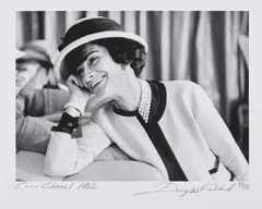 Coco Chanel by Douglas Kirkland, 1962/2014, Pigmentdruck auf leichtem Karton, sold Nov 2021