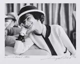 Douglas Kirkland, Coco Chanel, 1962/2014, Pigmentdruck auf leichtem Karton