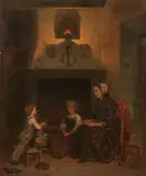 Joseph Hoegg, Auktion 479, Los 145, Öl auf Leinwand