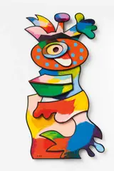 Otmar Alt, Ohne Titel, Acryl auf Holz
