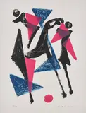 Marino Marini, Konvolut von 2 Lithografien
