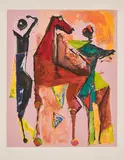 Marino Marini, Marino from Shakespeare I, III, 1977, Radierung und Aquatinta auf Velin