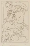 Pablo Picasso, Cinésias et Myrrhine, 1934, Radierung auf Arches