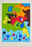 Otmar Alt, Submarine, 1973, Farbserigrafie auf Velin