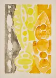 Ernst Wilhelm Nay, Siebdruck 1966-1 (NOR), 1966, Farbserigrafie auf festem Velin