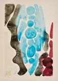 Ernst Wilhelm Nay, Siebdruck 1966 - 2 (NOR), 1966, Farbserigrafie auf Velin