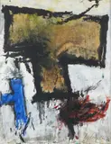 Wolfgang Troschke, Ohne Titel, 1991, Mischtechnik auf Leinen