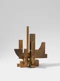 Marino de Teana, Hommage à Brunnelleschi, 1986, Stahl, rot-braun patiniert