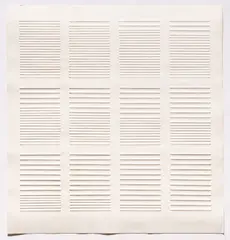 Leo Erb, Ohne Titel, 1975/1978, Prägedruck auf Bütten