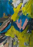 Otto Greis, Ohne Titel, 1953, Öl auf Leinwand