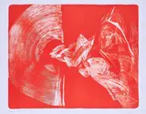 Quely-A by Karl Otto Götz, 2003, Farblithografie auf leichtem Karton, sold Oct 2021
