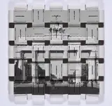 Thomas Bayrle, Brandenburger Tor, 2005, Multiple. 3D-Druck auf Karton