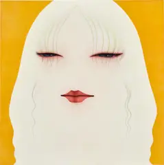 smile by Hideaki Kawashima, 2004, acrylic on canvas, sold Aug 2024