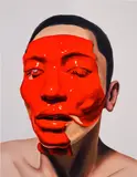 Kotao Tomozawa, slime XCV, 2021, acrylic on canvas