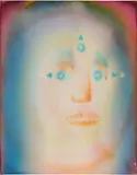 Aaron Johnson, Halo, 2022, acrylic on canvas