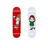 Yoshitomo Nara, Skateboard (set of 2), screenprint on skateboard