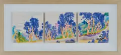 JAT'S INCLINE by Stephen Wong Chun Hei, 2020, coloured pencil on paper, sold Oct 2024