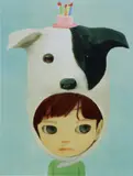 Mayuka Yamamoto, Cake Hat, 2019, screenprint