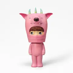 Pink Monster by Mayuka Yamamoto, polystone, sold Oct 2024