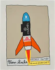 Tom Sachs, Too Darn Hot, silkscreen print on 600gsm Somerset Tub Sized Satin paper