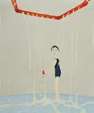 Tomohiro Shimizu, Warm Shower, 2008, oil on canvas