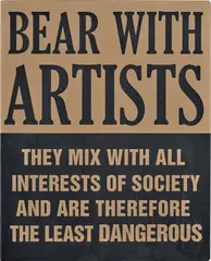 Liu Xinyi, Bear with Artist, 2017, acrylic on linen