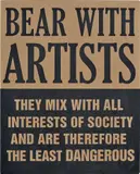 Liu Xinyi, Bear with Artist, 2017, acrylic on linen