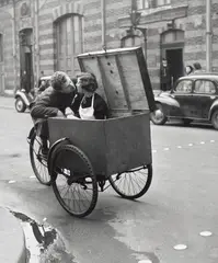 Robert Doisneau, Le Baiser Blotto, 1950, Tirage argentique postérieur